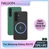 NILLKIN Custodia magnetica Nillkin Super Frosted Shield per Samsung Galaxy S24 FE 5G, PC rigida ultrasottile + cover posteriore opaca in TPU, antiurto