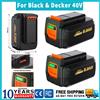 Turpow Per Black & Decker LBXR36 Batteria 36v/40V 4000mAh Con Caricatore LBX2040 BL2036 LST136 LST420 LST220 L50 Batteria Ricaricabile
