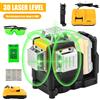 NONE Livello Laser 3D a 12 linee linea verde autolivellante 360 livello Laser a raggio verde potente orizzontale e verticale per batteria Dewalt 20V