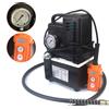 Bymaocar Pompa idraulica elettrica da 1200 W, pompa dell'olio portatile da 3 litri, alta pressione 7-70 MPa, circuito dell'olio singolo con telecomando, GYD-63D