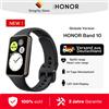 HONOR Band 10 Smart Wearables, fitness tracker AMOLED da 1,57 pollici, frequenza cardiaca SpO2, 96 tipi di movimento, impermeabile 5ATM, batteria da 14 giorni, nero