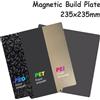Sirol Per Ender 3 Piastra di Costruzione Letto Termico Ender 3 V2 /Neo Ender 5 /Pro H1H PEY PEO PET PEI Lamiera 235x235 Lamiera di Acciaio con Molla Magnetica