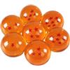 Bandai Dragon Ball Z 3,5 cm Stelle Sfera di cristallo Anime Cristallo arancione Ornamenti per desktop Collezione di giocattoli per regalo per bambini