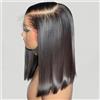 AMYTUD Parrucca Bob per capelli umani diritta all'osso Densità 250% Parrucca frontale in pizzo 13x6 HD Pronta da indossare Parrucche Glueless 13x4 7x5 Capelli umani per le donne
