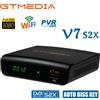 GTMEDIA Ricevitore Satellitare GTMEDIA V7 S2X Supporta DVB-S/S2/S2X, con WiFi USB, Compatibile con Ccam, Newcam VCM/ACM/multi-stream/T2MI/PLS