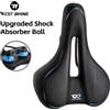 NONE WEST BIKING Sella per bici morbida Sedile per bicicletta comfort universale con assorbimento degli urti traspirante cavo per ciclismo su strada MTB