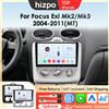 Hizpo 9 pollici Multimedia Autoradio Per ford focus EXI MT 2 3 Mk2 2004 -2011 2 Din Lettore Android Carplay Autoradio Stereo 4G WIFI