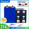 Tewaycell Batteria Lifepo4 Tewaycell 314Ah 3.2V Grado A, Capacità 100%, 8000 Cicli Profondi, Celle 12V 24V 48V, Senza IVA, da Magazzino EU