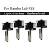 Sirol Aggiornato P2S Hotend temprato 0.2/0.4/0.6/0.8mm Ugello P2s Estrusore Hotend Testina di stampa per stampante 3D Bambu Lab P2S Hot end Combo