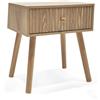 INDE KIT MOBILE | Comodini in legno e metallo, design nordico o industriale con opzioni di cassetti, ante o ripiani, mobili compatti per la camera da letto