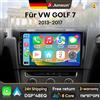 Junsun Autoradio Android 15 da 10 pollici Junsun per Volkswagen VW Golf 7 2013-2017, Wireless per Apple CarPlay, Schermo IPS, Stereo Multimediale, Lettore Video, Sistemi Intelligenti per Auto, Autoradio 2