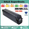 Aleaivy Batteria al Litio Ricaricabile 36V/48V 20Ah 15Ah 18650 con BMS Integrato da 30A per Kit Motore Bafang Silverfish 250W-1000W con Caricabatterie da 2A