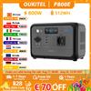 OUKITEL P800E Stazione di Alimentazione Portatile 800W 512Wh LiFePO4, Generatore Solare, Backup Domestico di Emergenza, Alimentatore Mobile per Campeggio, Camper, Pesca, Van Life, Off-Grid, Outdoor