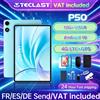 Teclast Tablet Teclast P50 2026 Android 15 Octa-Core T606 4GB RAM 128GB ROM 1280x800 Pixel IPS Bluetooth 5mAh Type-C 8MP+5MP WiFi TLA002