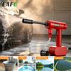 EAFC Idropulitrice ad alta pressione EAFC 60 bar, pistola ad acqua elettrica portatile con ugello regolabile e batteria integrata per la pulizia di auto, casa ed esterni