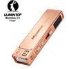 LUMINTOP Torcia LED EDC Ricaricabile USB-C, Lampada in Rame, Titanio e Alluminio, Lanterna da Campeggio, Torcia con Base Magnetica, Illuminazione RGB UV