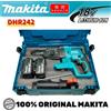 Makita Martello Rotativo Brushless Makita DHR242 18V 100% Originale, 2J Impatto, 24mm per Calcestruzzo, 4700 IPM, 3 Modalità, Professionale per Lavori Pesanti