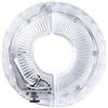 JECOMPRIS Luce Ruota Bici 12 Luci RGB, 300mah, Plastica Bianca