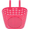 Homoyoyo Cestino Portaoggetti per Bici in Plastica Rosa Design a Tracolla, Facile da Trasportare e Staccabile, per Biciclette per Ragazzi