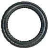Besttoolifes Pneumatico solido 16x2,5 per E-Bike, antiforatura | Pneumatico in gomma intagliato vuoto, senza manutenzione, nessuna ruota elettrica della bici di gonfiaggio, anti scoppio