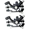 Cabilock Kit Freni Disco Una Guida Sicura Facile da Installare in Lega di Alluminio Rotori Anteriore e Posteriore per Mountain Bike su Terreni Montani