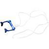 Fabater Clip per Naso per Apnea, Tappi per Naso per Nuoto con Cinturino Anti-smarrimento per Allenamento per Principianti, Clip per in Silicone Regolabile per Lo Snorkeling