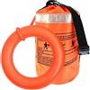 Generico Sacco Da Lancio Con Anello A Mano Lanciabile Riflettente Attrezzatura Di | Dispositivo Lancio Salvataggio Ad Alta Visibilità Per Kayak All'Aperto, , Nuoto, Pesca E Canotta