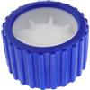 Abaodam Rullo per Rimorchio per Barche, Boat Trailer Ribbed Roller in PVC Blu, 5 Pollici, Scorrimento Fluido, per Rimorchio e Carrello Barca