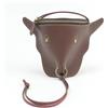 rockible Marsupio a Testa di Toro Borsa da Cintura Pochette Portafoglio in Pelle Pu con Cerniera Sicura E Cordino Sospeso Adatto per Pendolarismo Quotidiano Passeggiate Escursioni, Marrone