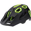 ULTECHNOVO Casco da Ciclismo per Mountain Bike e Skateboard, Nero Pc, Uomo Donna | Regolabile, Resistenza al Vento Ridotta, Ampia Ventilazione Convettiva