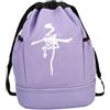 HYTROVE Zaino da Danza per Oxford Porpora, Borsa Scuola Versatile | Ballet Dance Bag, Lovely Backpack, Festa Scuola Decor, Girl Travel Bag