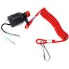 Horett Interruttore di Arresto Fuoribordo 688 82575 01 6888257501 688-82575-01 Sostituzione Spegnimento di Emergenza OEM 00 02 04 10 11 12 con PVC ABS per Fuoribordo F 2