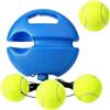 SHINLHUA da Rimbalzo per Allenatore | Rete da rimbalzo per pratica tennis con 3 palline corda, attrezzatura portatile per allenamento da solista