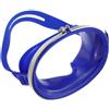 PRETYZOOM Maschera Subacquea Portatile Lente Singola Ovale, Protezione UV e Facile Regolazione, per Immersioni e Nuoto per Pescatori e Adulti