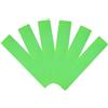 BESTYASH Marcatori per Campo da Tennis in PVC Verde Impermeabili per Allenamento Sportivo 6 Pezzi Rettangolari Accessori Multifunzionali for per Campi da Tennis e Pallavolo