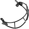 Luxshiny Maschera Protettiva Nero per Casco da Baseball e Softball in Metallo Finitura Liscia e Comfort Migliorato per Difesa in Campo