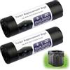 Moosono 40 sacchetti per WC da campeggio, colore nero, 30 l | Biodegradabili per toilette mobili, escursioni, viaggi