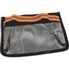 Kichvoe Borsa Porta Racchette da Ping Pong Sospesa, Oxford Nero 25x18x0,2cm, Tasche Dedicate e Divisori, Accessori Ping Pong, Organizer Sotto Tavolo per Torneo