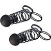 UTHCLO 2 Pezzi Rafforzatore di Presa in Silicone e Molla Portatile per Allenamento della Forza delle Dita, Strumento per Migliorare la Resistenza della Mano per Atleti di Fitness e Pesi