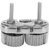 Keenso Moschettone per Corda 10mm in Acciaio Inox 316, Fermacavo per
