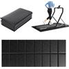 YOUNTHYE Tappetino protettivo per tapis roulant, 173 x 75 x 6 mm, tappetino per tapis roulant, tappetino pieghevole in PVC antiscivolo per cyclette, panca pesi, yoga