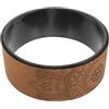 SAFIGLE Ruota Yoga Grande in Legno e Pu per Stretching Schiena