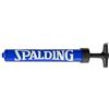 Spalding - Single Action Ball Pump - Blue - Needle Included - Air Pump Basketball Pump - Portable