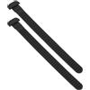 Luxshiny 2 Pezzi Cinghie alla Caviglia per Attacchi Snowboard in Nailon Nero, Stabili e Facili da Installare, Accessori per Sport Invernali e Attrezzature da Sci