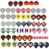 POFET 90 PZ Standard Dart Flights Commercio All'ingrosso Durevole PET Dart Flights Accessori Perfetto Attrezzature Forniture