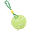 DIYEAH Portachiavi Sportivo Borsa Porta Monete in Pvc a Tema Tennis, Mini Portafoglio Cerniera, Accessorio Portachiavi per Sport di Squadra e Feste di Team