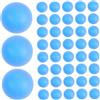KALLORY 50 Pezzi Palline da Ping Pong Opache Colorate in Pp 40mm Senza Cuciture per Allenamento e Decorazioni Eventi Versatili per Tutte Le età