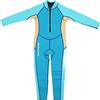 POENVFPO Muta Bambini, Muta Neoprene Maniche Lunghe, 2,5 Mm for Surf e