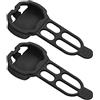 Erpmlyo Copertura Sensore Cadenza Bici in Gel Silicona Nero, 2 Pezzi Extra | Protezione in gel silicone per sensore di cadenza: assorbe urti, polvere e sudore, installazione rapida e compatibile.