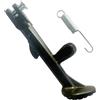 EcoLivzen Solida lega E-Bike cavalletto laterale nero 20,5 centimetri (Nero Tipo 18)